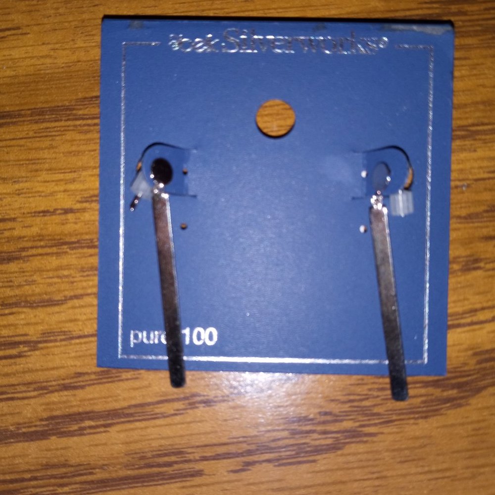 *PD* New Belk Silverworks Silver Earrings